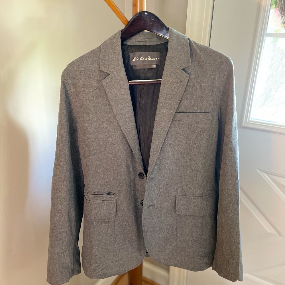 Eddie Bauer Men's Ultimate Voyager Travel Blazer 38R